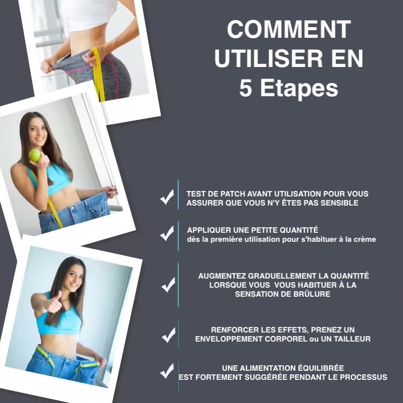 Slimming GEL - Crème de sueur estomac combustion des graisses minceur - Vue détaillée 2